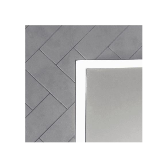 Eden Mirror with Integrated LED Light - 600 x 700mm